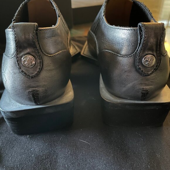 LAST Fluevog Swordfish Loafer Metallic Grey Gray Size 7 Slip On SOLD OUT $399 - Picture 10 of 15